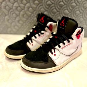 Nike Air Jordan 1 Flight 2 Mens Size 11 Shoes White Basketball Sneakers